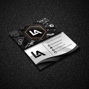 Photography Business Card Mockup