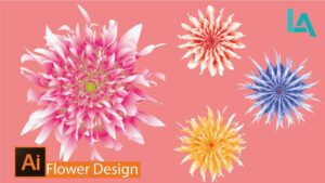 Make Flower in few Steps in Illustrator