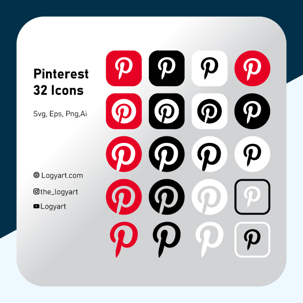 Pinterest Icons